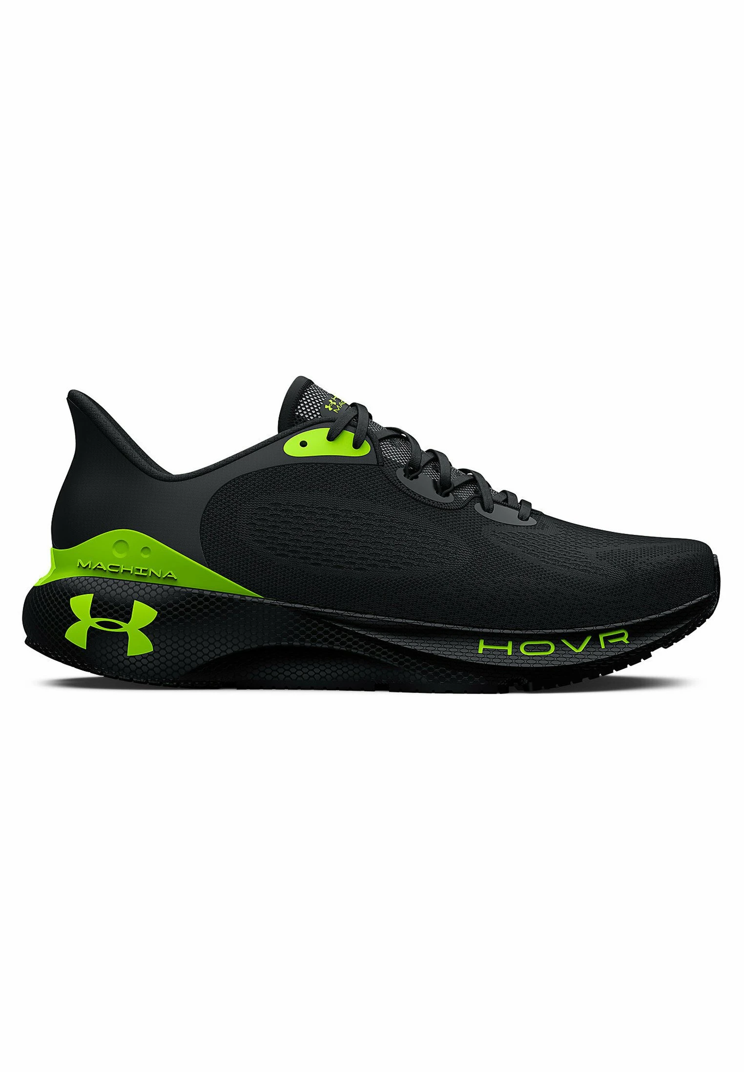 Under Armour HOVR MACHINA 3 RUNNING - Obuwie Do Biegania Treningowe - Black - obrazek 5