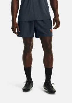 Under Armour ACCELERATE - Krótkie Spodenki Sportowe - Downpour Gray