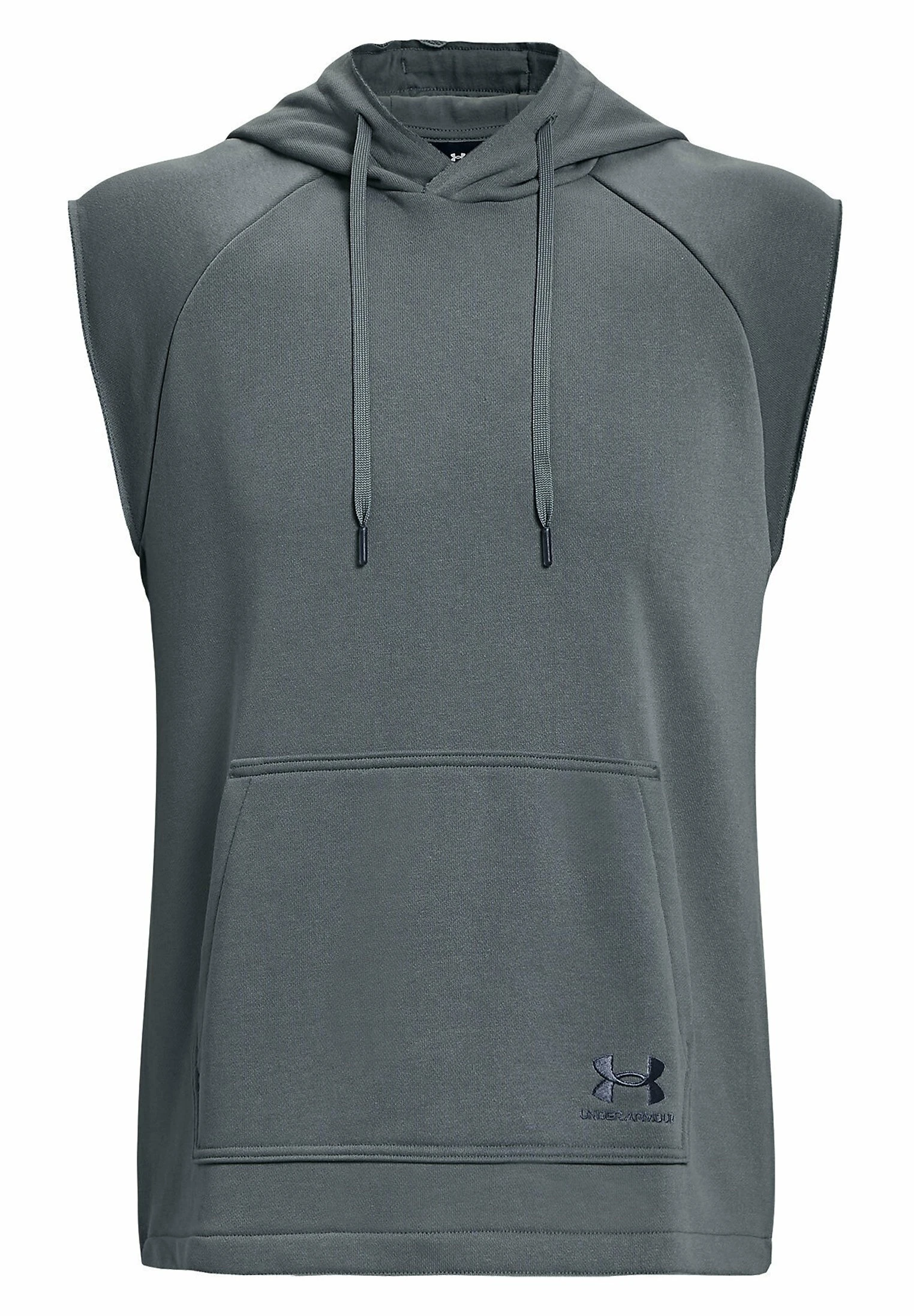 Under Armour HEAVYWEIGHT SL HD - Bluza Z Kapturem - Gravel - obrazek 4