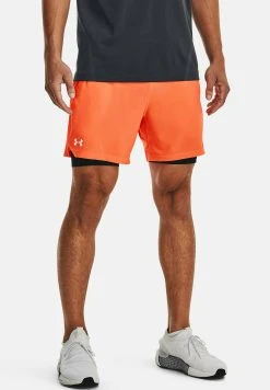 Under Armour VANISH - Krótkie Spodenki Sportowe - Orange Blast