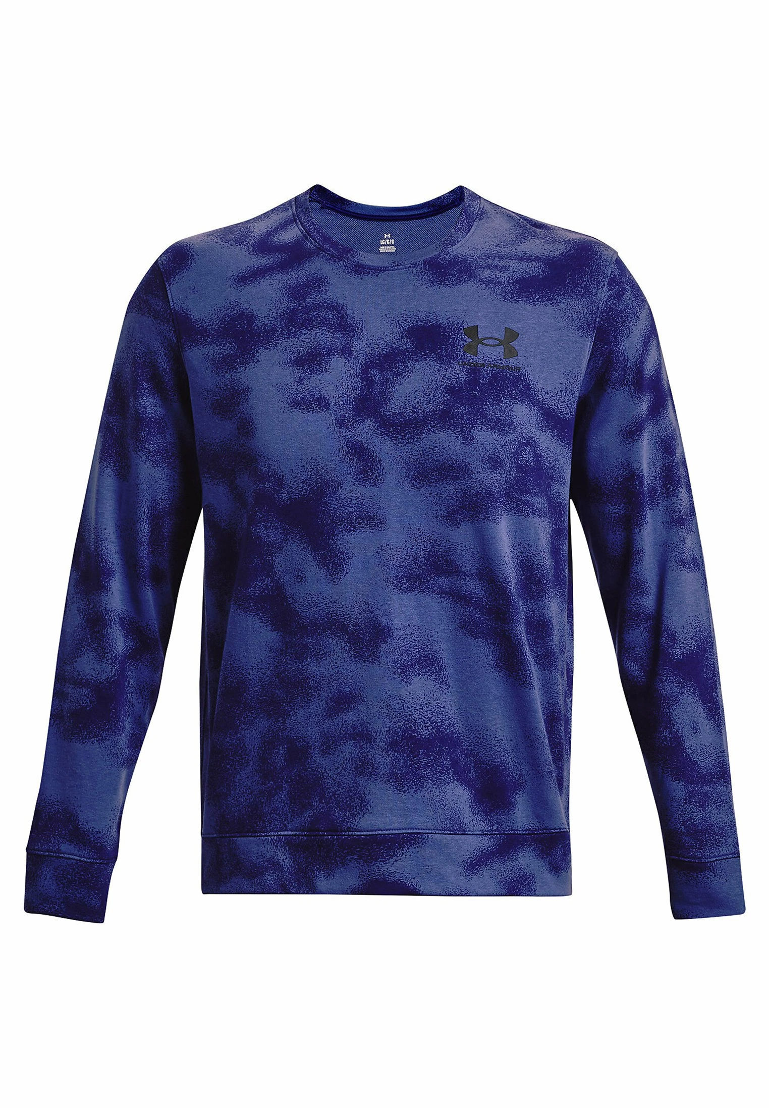 Under Armour UA RIVAL TERRY NOV CREW - Bluza - Sonar Blue - obrazek 4