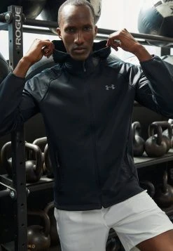 Under Armour SWACKET - Kurtka Sportowa - Black/pitch Gray