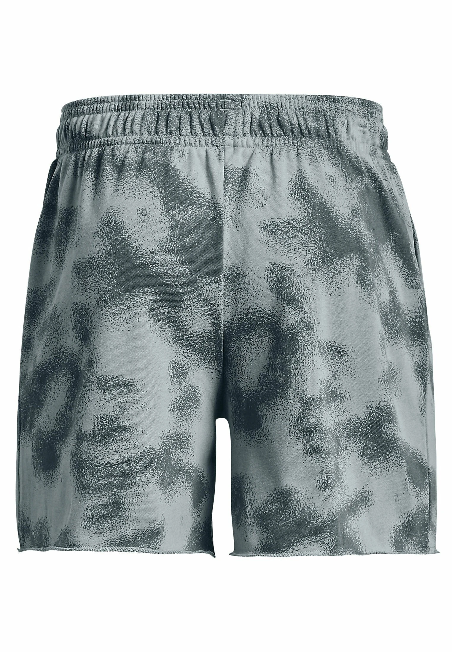 Under Armour UA RIVAL TERRY 6IN - Krótkie Spodenki Sportowe - Harbor Blue - obrazek 5